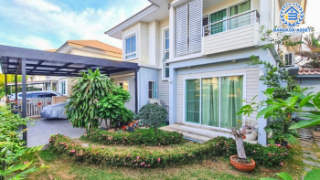 *****บ้านเดี่ยวมือสองนนทบุรี ม.พฤกษาวิลเลจ28 บางใหญ่-กาญจนาภิเษก  เนื้อที่กว้างขวางมากถึง 50.80  ตร.ว.  ฟังก์ชัน 3 ห้องนอน 2 ห้องน้ำ ที่จอดรถ 2 คัน บนทำเลแห่งการเดินทาง ใกล้รถไฟฟ้าสายสีม่วง "สถานีตลาดบางใหญ่"